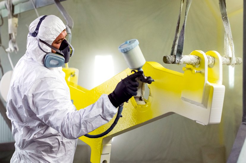 Spray booth